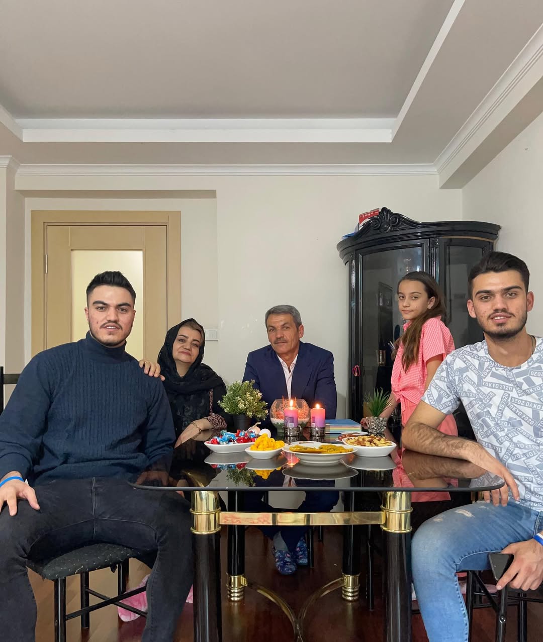 مرتضی شریفی خانواده