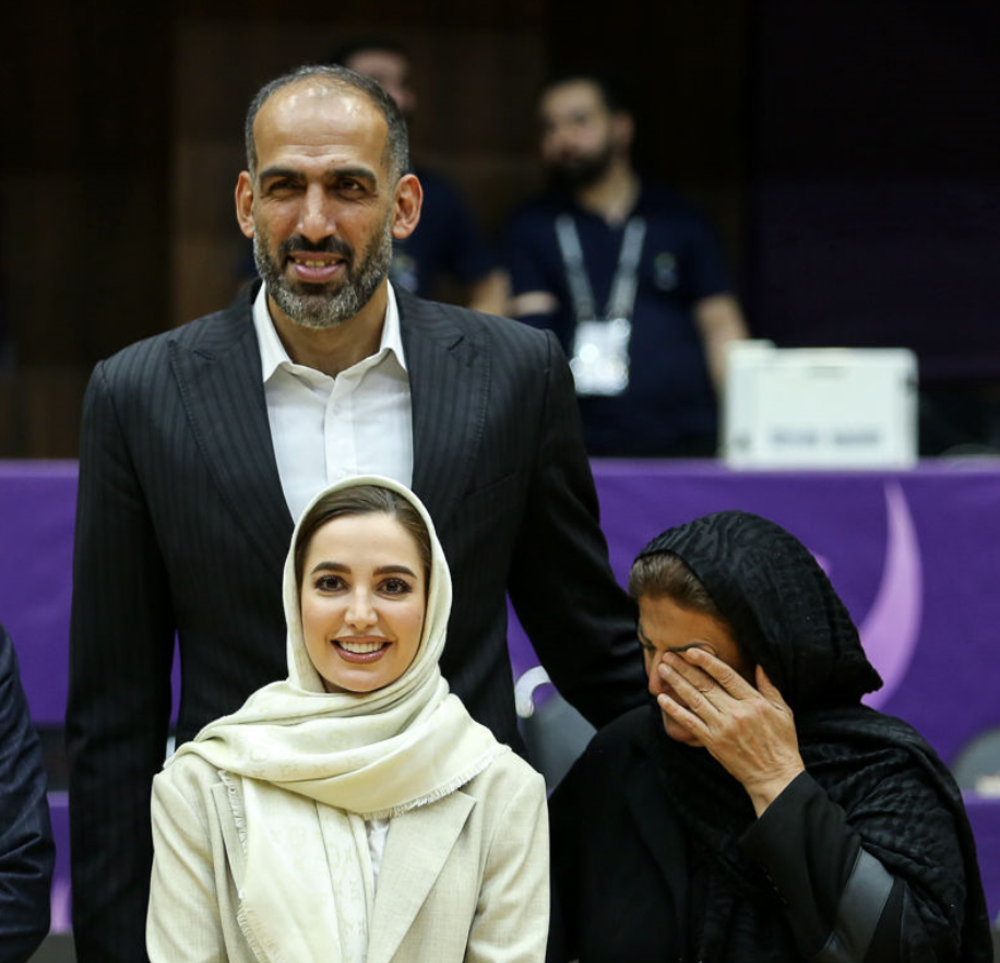 عکس حامد حدادی و همسرش