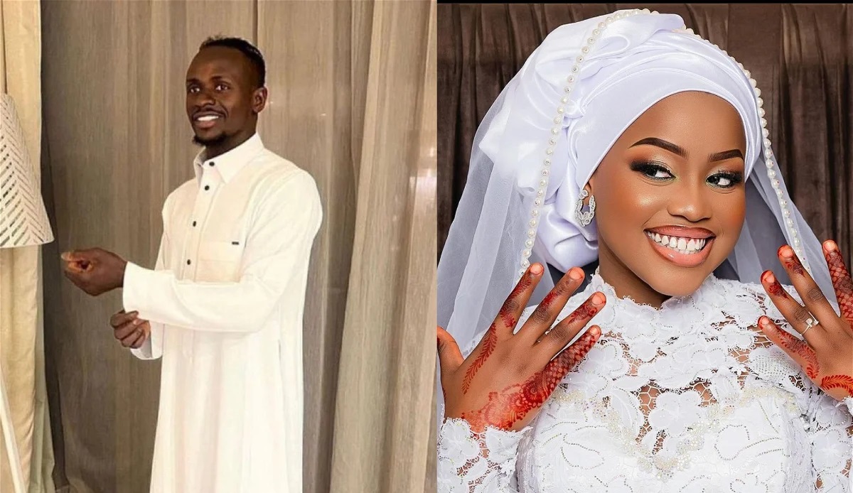 عکس سادیو مانه و همسرش