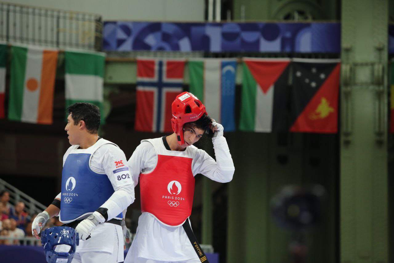 آرین سلیمی و حریف مکزیکی