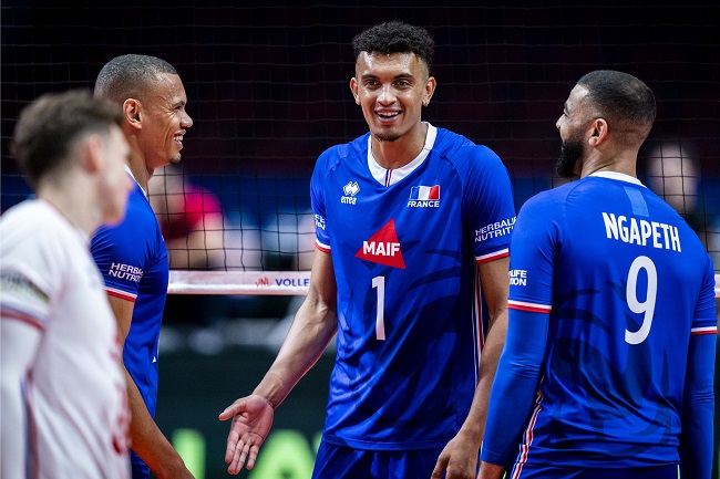 قد بازیکنان والیبال تیم ملی فرانسه
