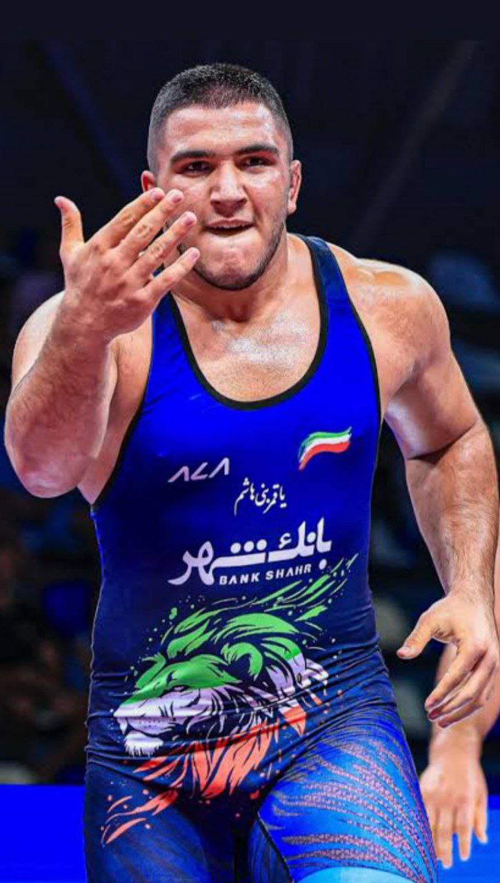 عکس ابراهیم الهی کشتی آزاد ایران 