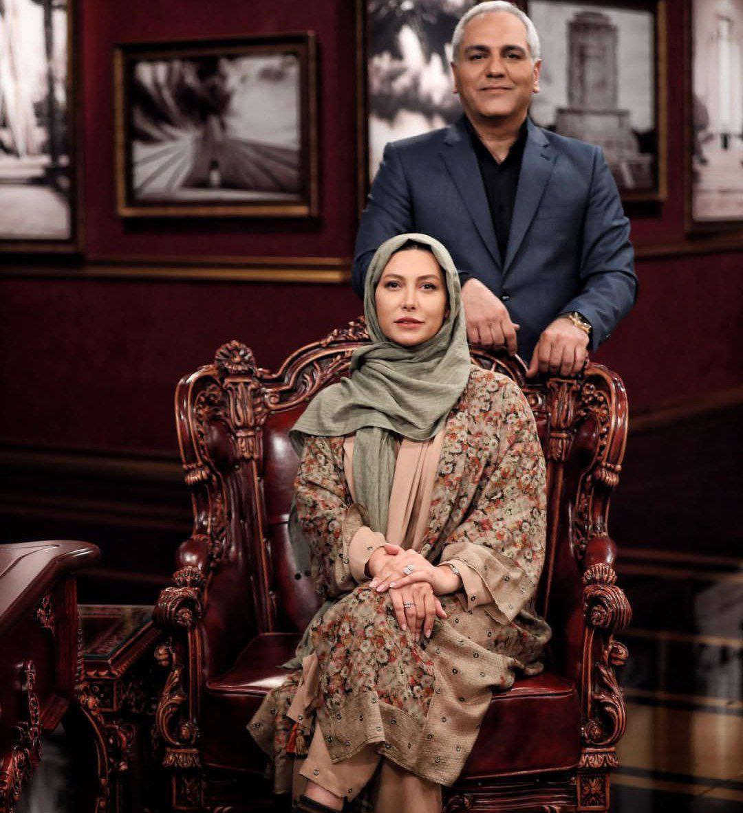 عکس فریبا نادری و مهران مدیری