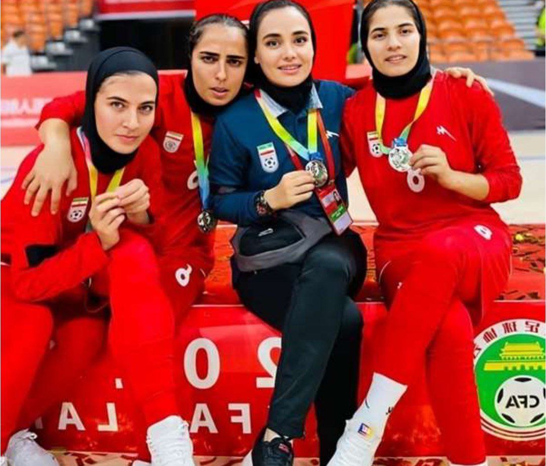  عکس الهام عناقچه تیم ملی