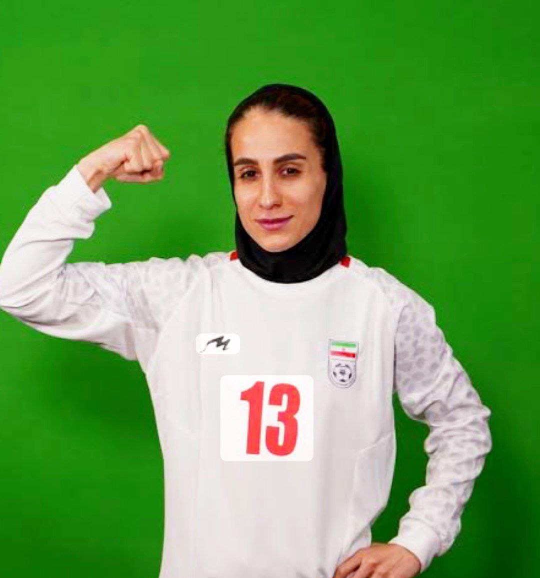 عکس مهتاب بنایی فوتسال