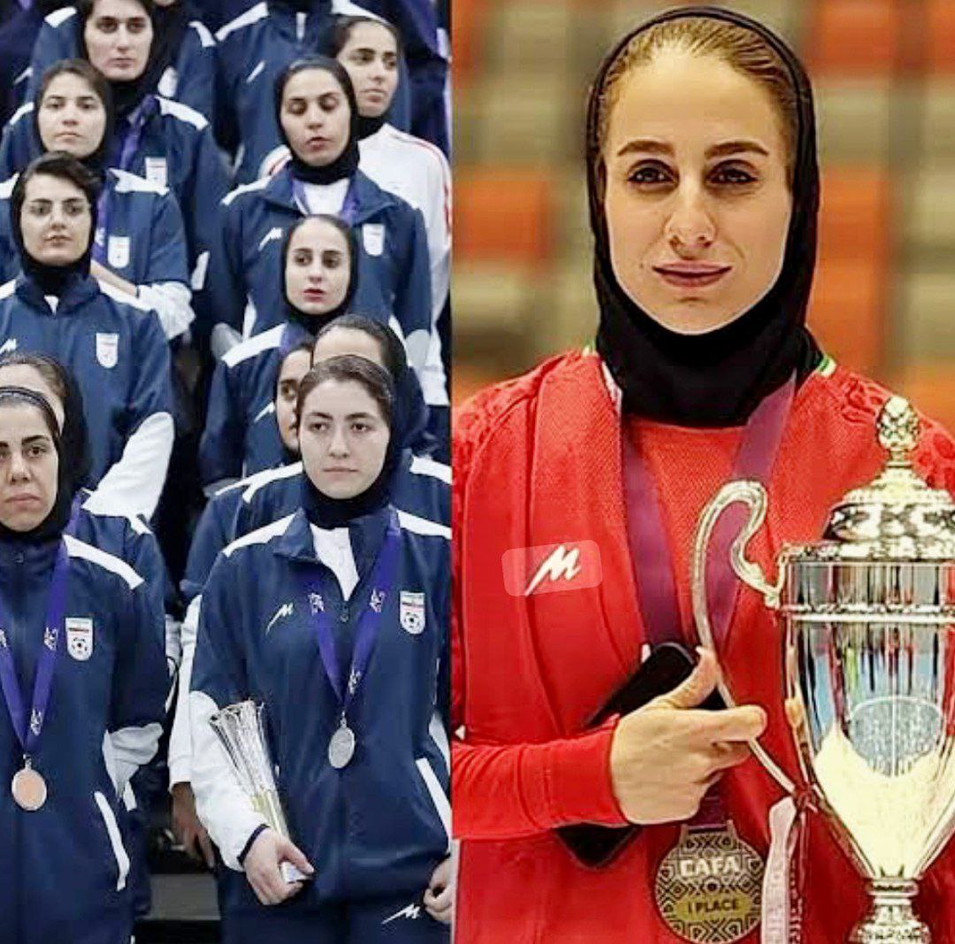 عکس مهتاب بنایی فوتسال بانوان