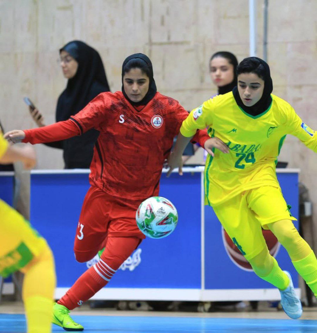 عکس شیرین صفاری تیم ملی زنان