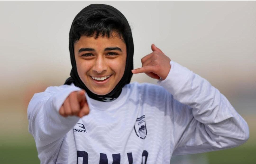 عکس شیرین صفاری بازیکن فوتسال