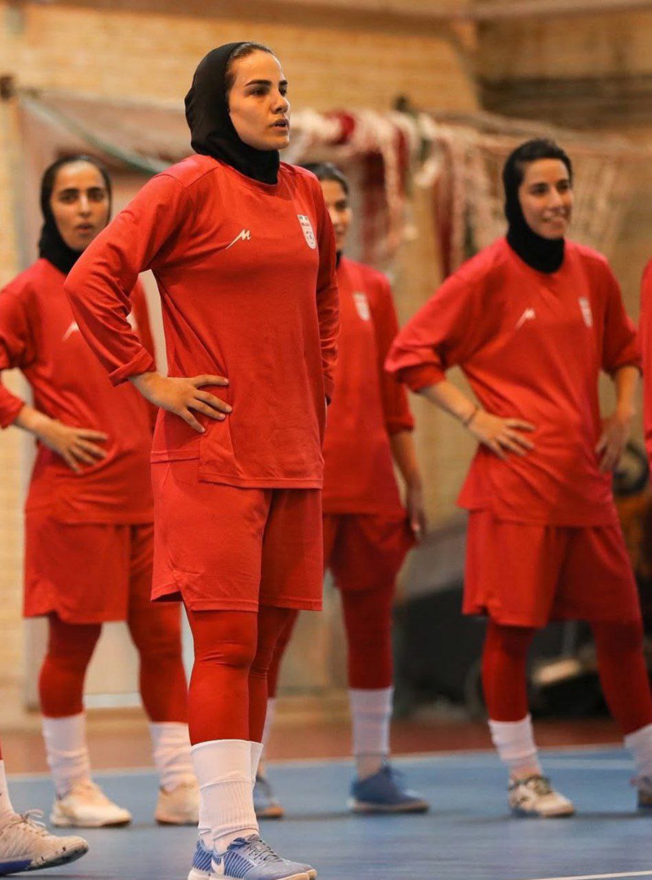 عکس فرشته کریمی فوتسال