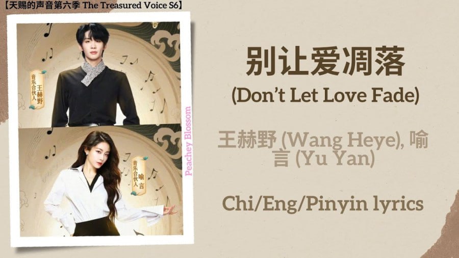 خلاصهٔ آهنگ چینی my love