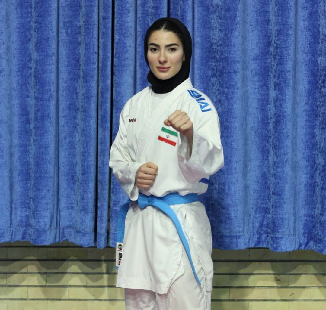 عکس آتوسا گلشادنژاد کاراته 