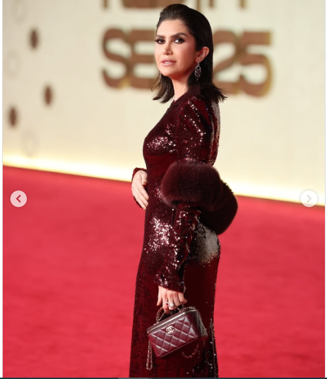  محبوبه بلندی روی فرش قرمز عربستان