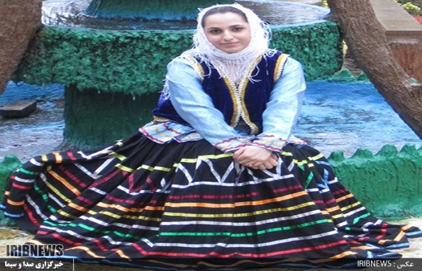  لباس گیلان با رنگ‌های شاد جهانی شد