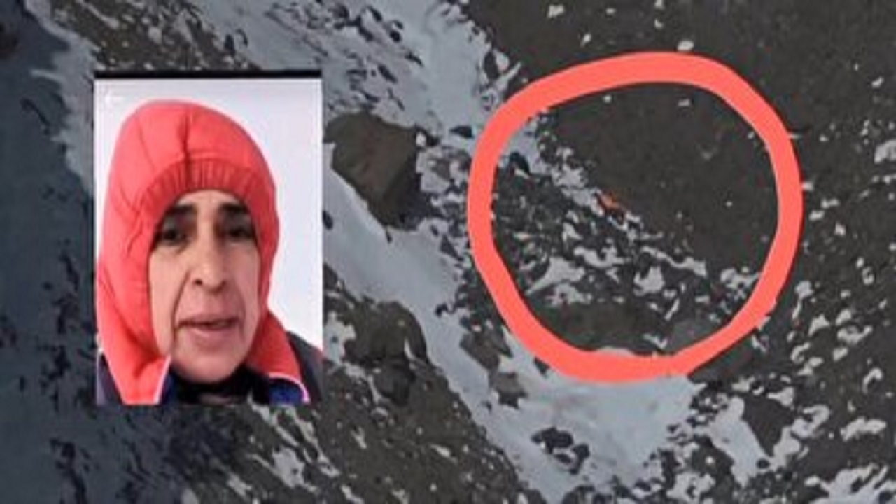  طاهره حاصلی بانو کوهنورد در دماوند فوت شد 