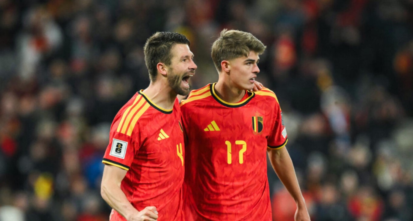 عکس ستاره های تیم ملی بلژیک