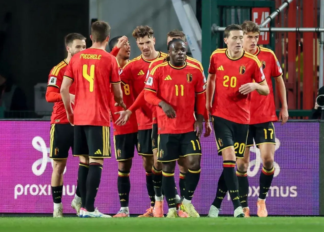 عکس بازیکنان تیم ملی بلژیک