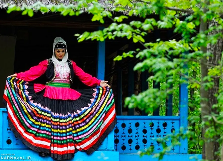 شادترین لباس جهان متعلق به گیلان شد