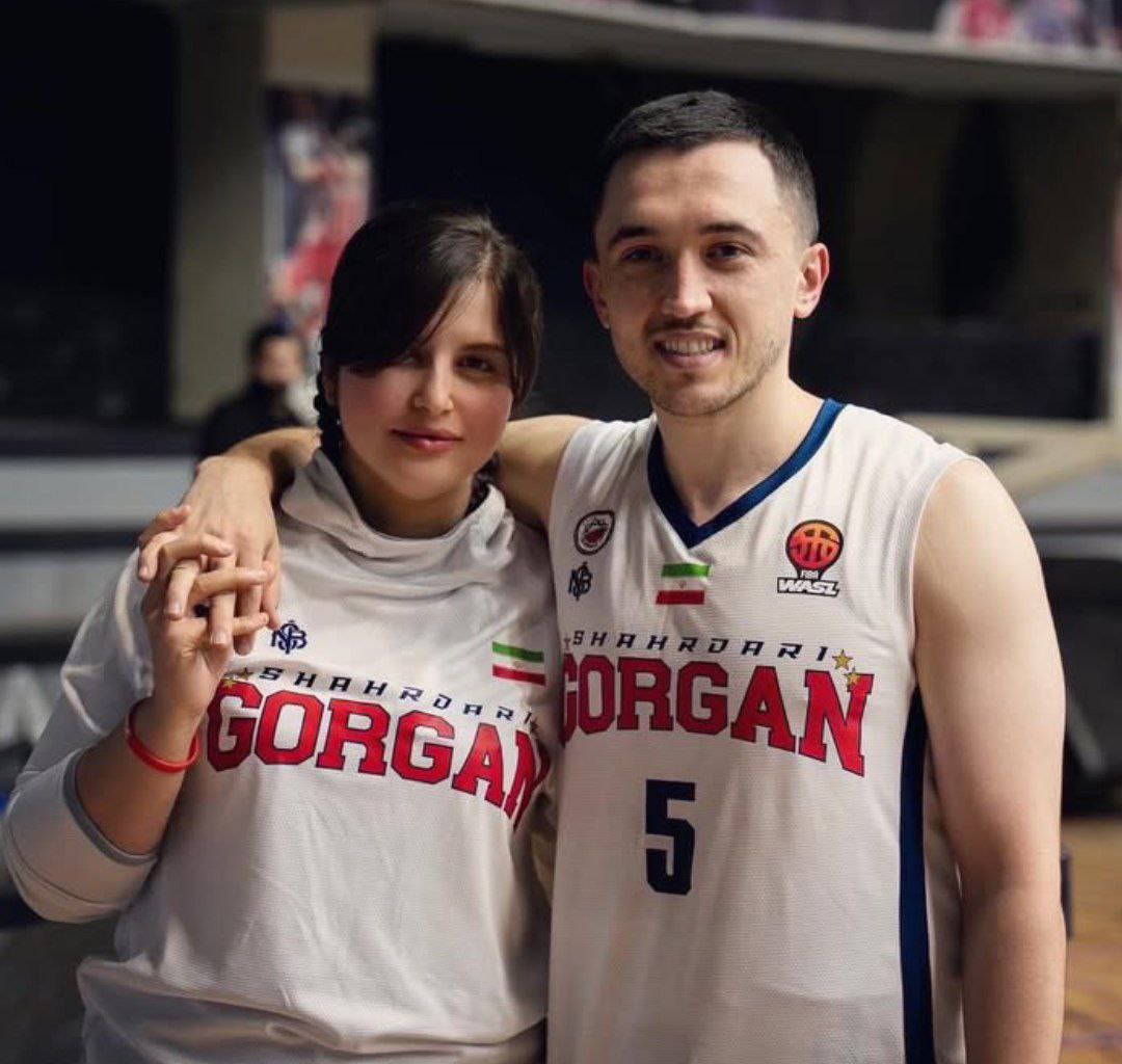 عکس مبین شیخی و همسرش 