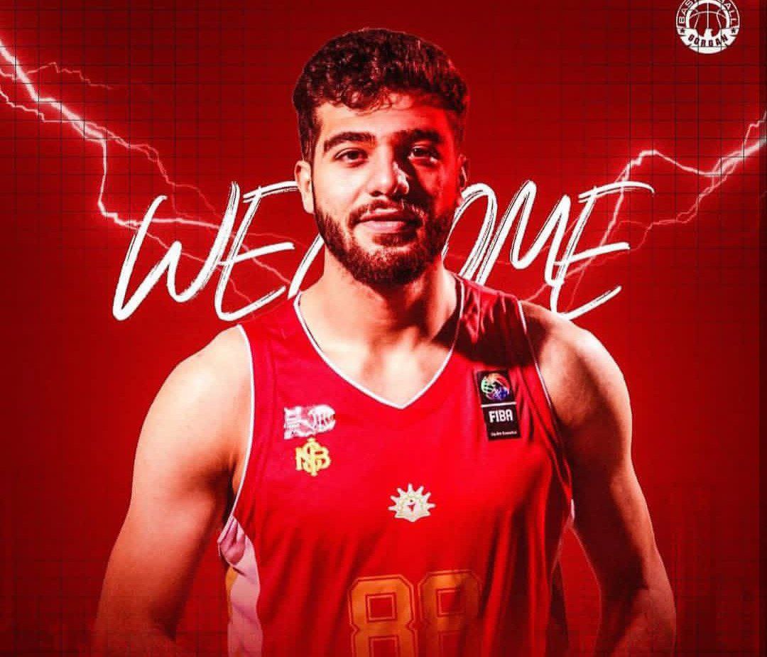 عکس امیرحسین آذری بازیکن بسکتبال 