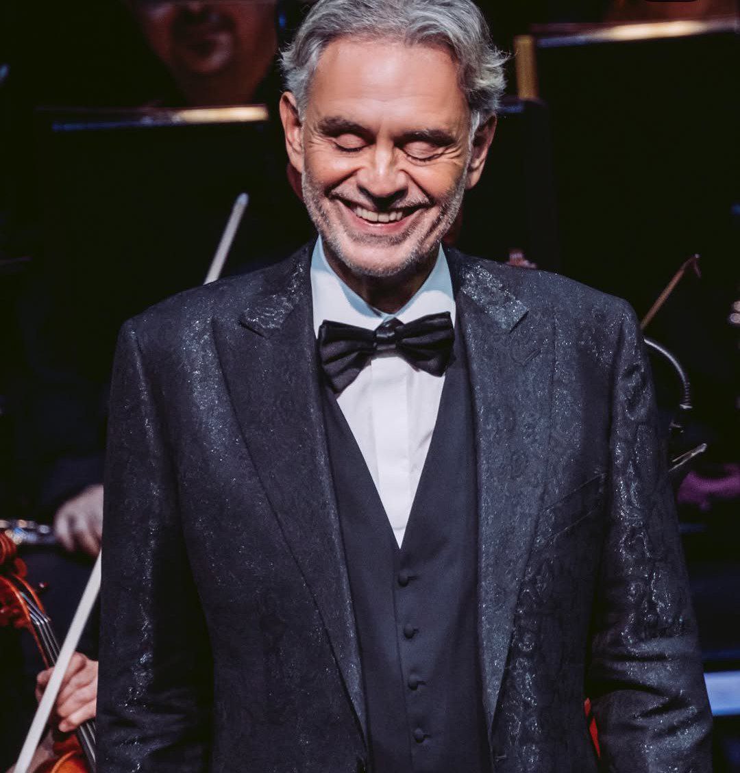 عکس آندره‌آ بوچلی خواننده مشهور