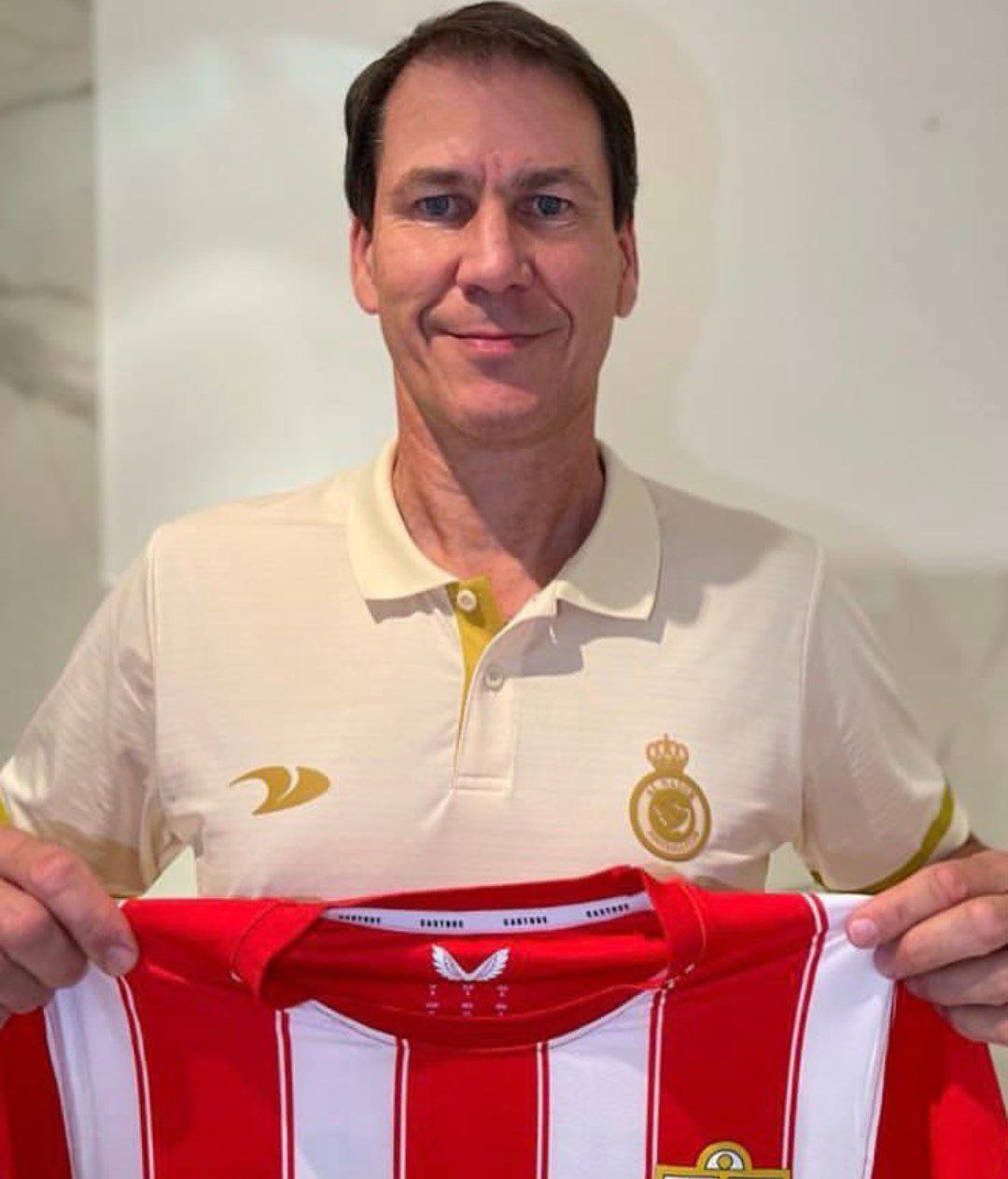 عکس جذاب رودی گارسیا سر مربی بلژیک