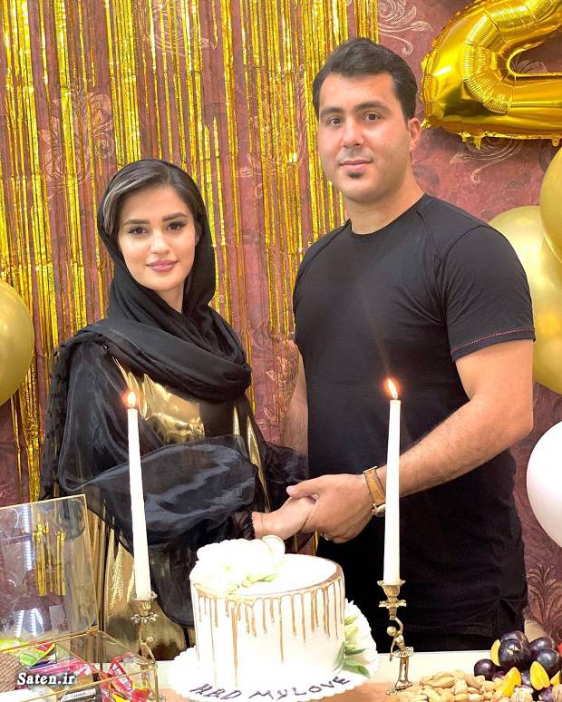 عکس سجاد گنج زاده و همسرش